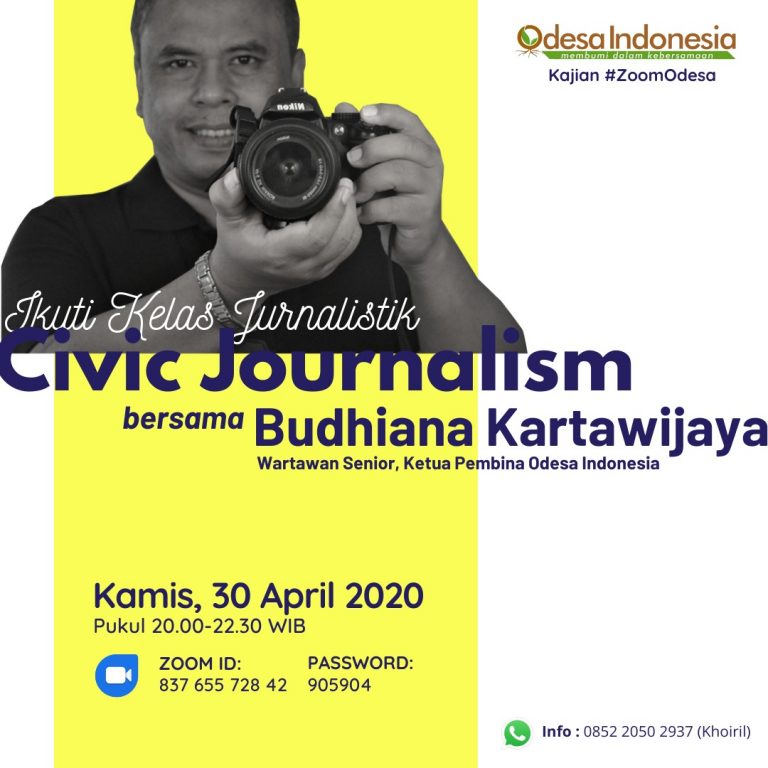 Kursus Jurnalistik Civic-Journalisme Odesa Indonesia