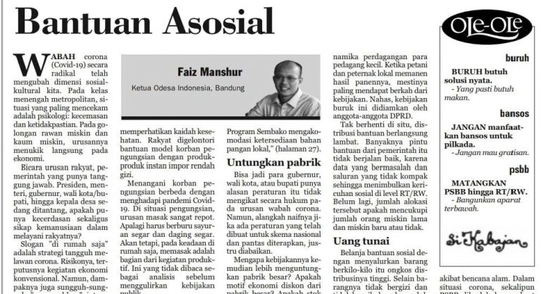 Bantuan Asosial
