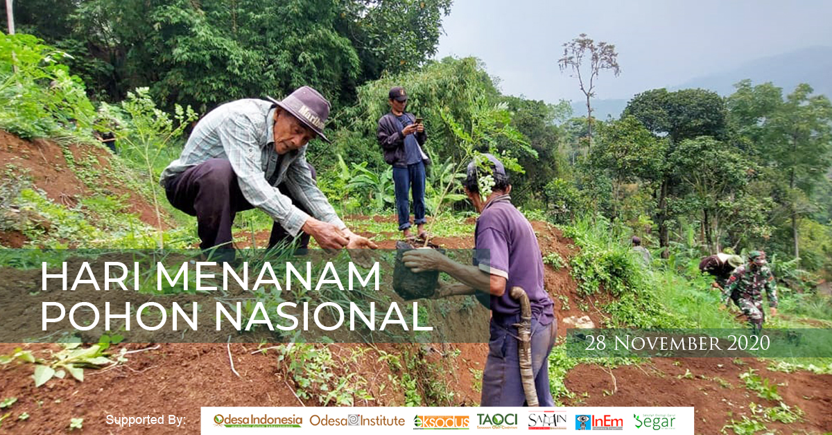 Peringatan Hari Menanam Pohon Nasional 28 November 2020